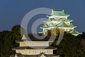 Nagoya Castle at Night - Japan