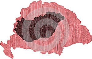 Hungary map 1920 Trianon treaty