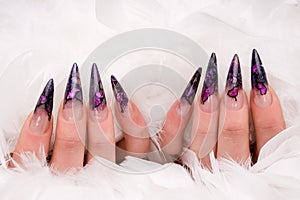 Nail art photo