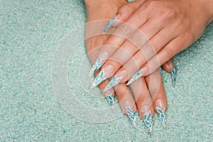 Nail art photo