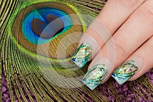 Nail art photo