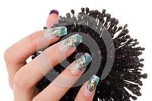 Nail art photo