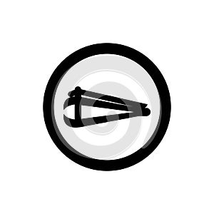 nail clipper icon, vector illustration simple design