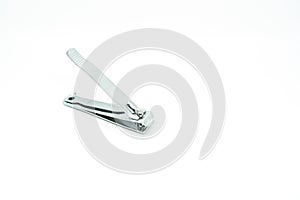 Nail clippers isolated on white