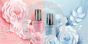Nail lacquer ads photo
