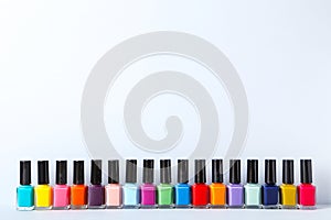 Nail polish bottles