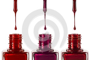 Nail polish and bottles photo