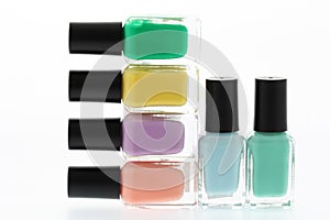 Nail polish bottles