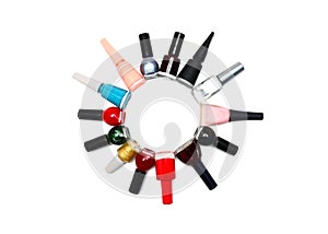 nail polish circle