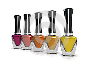 Nail Polish - warm range