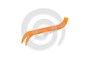 Nail puller isolated on white background.