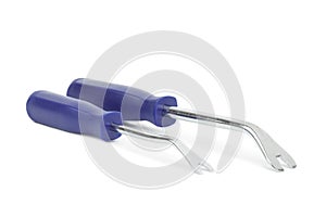 Nail puller isolated on a white background