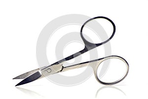 Nail scissors isolated