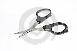 Nail scissors isolated on white background