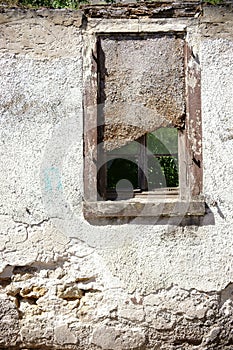 Nailed Ruin window