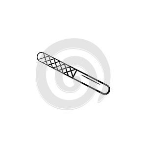 Nailfile icon. Element of woman makeup icon for mobile concept and web apps. Detailed Nailfile icon can be used for web and mobile