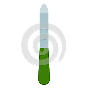 Nailfile for manicure icon, vector illustration photo