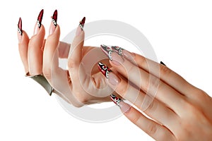 Nails art design.