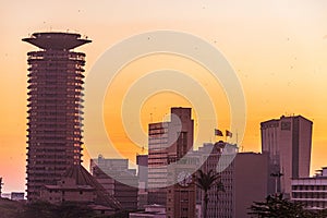 Nairobi Capital City County Streets Cityscapes Skyline Skyscrapers Modern Buildings Landscapes Architecture Structures Landmarks