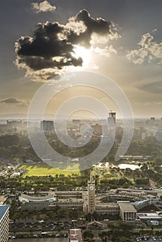 Nairobi Center and Uhuru Park, Kenya