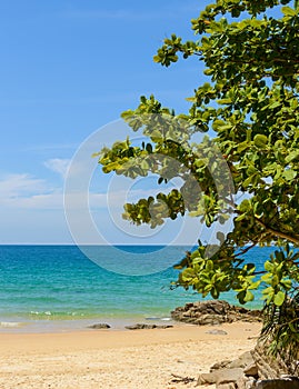 Naithon beach on Phuket island, Thailand