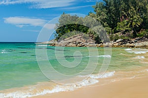 Naithon beach on Phuket island, Thailand