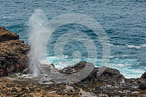 Nakalele Blowhole on the Island of Maui