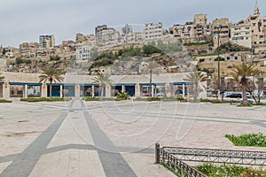 Nakheel Square in the center of Amman, Jord photo