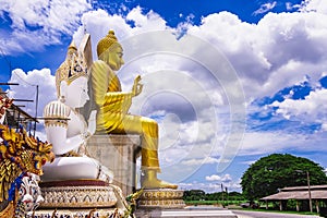   tailandia giugno 09 2020 il grande statua da un ratto tempio tempio il luogo da 