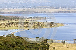 Nakuru National Park Landscape, Kenya