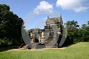 Nalanda Gedige in Sri Lanka.