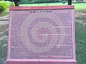 The Nalanda University history in Bihar India