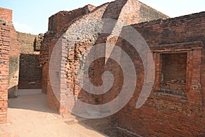 Nalanda university ruins