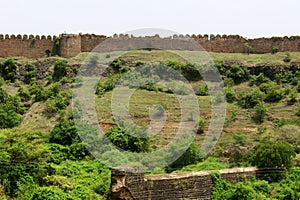 Naldurg fort bastions, Osmanabad district, Maharashtra, India