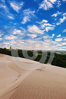 Nam Cuong sand dunes sunset