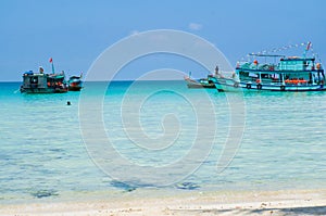 Nam Du island. A tranquil island with beautiful beach in Kien Giang, Vietnam.