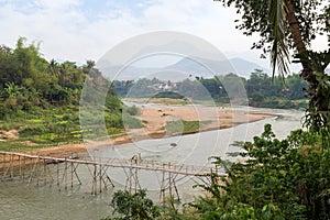 Nam Khan River in Luang Prabang