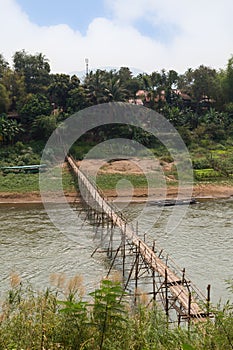 Nam Khan River in Luang Prabang