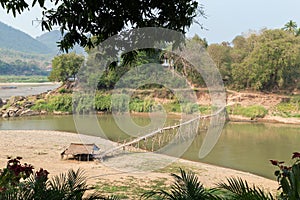 Nam Khan River in Luang Prabang