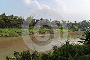 Nam Khan River in Luang Prabang