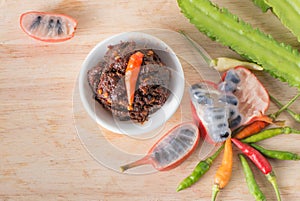 Nam Prig Pha, Thai spicy chilli dip