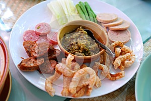 Nam Prik Num (Northern Thai Green Chilli Dip)