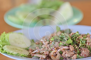 Nam Tok mix salad