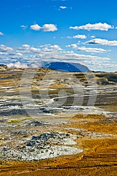 Namafjall Hverir and HerÃ°ubreiÃ°, Iceland.