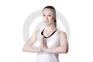 Namaste gesture