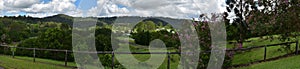 Nambour countryside view panorama