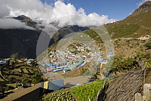 Namche Bazaar, Nepal photo