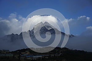 Namche Bazaar in Solo-Khumbu photo