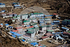 Namche Bazar Nepal photo