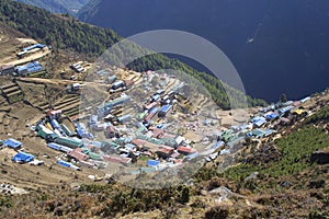 Namche Bazar - Nepal Himalaya photo